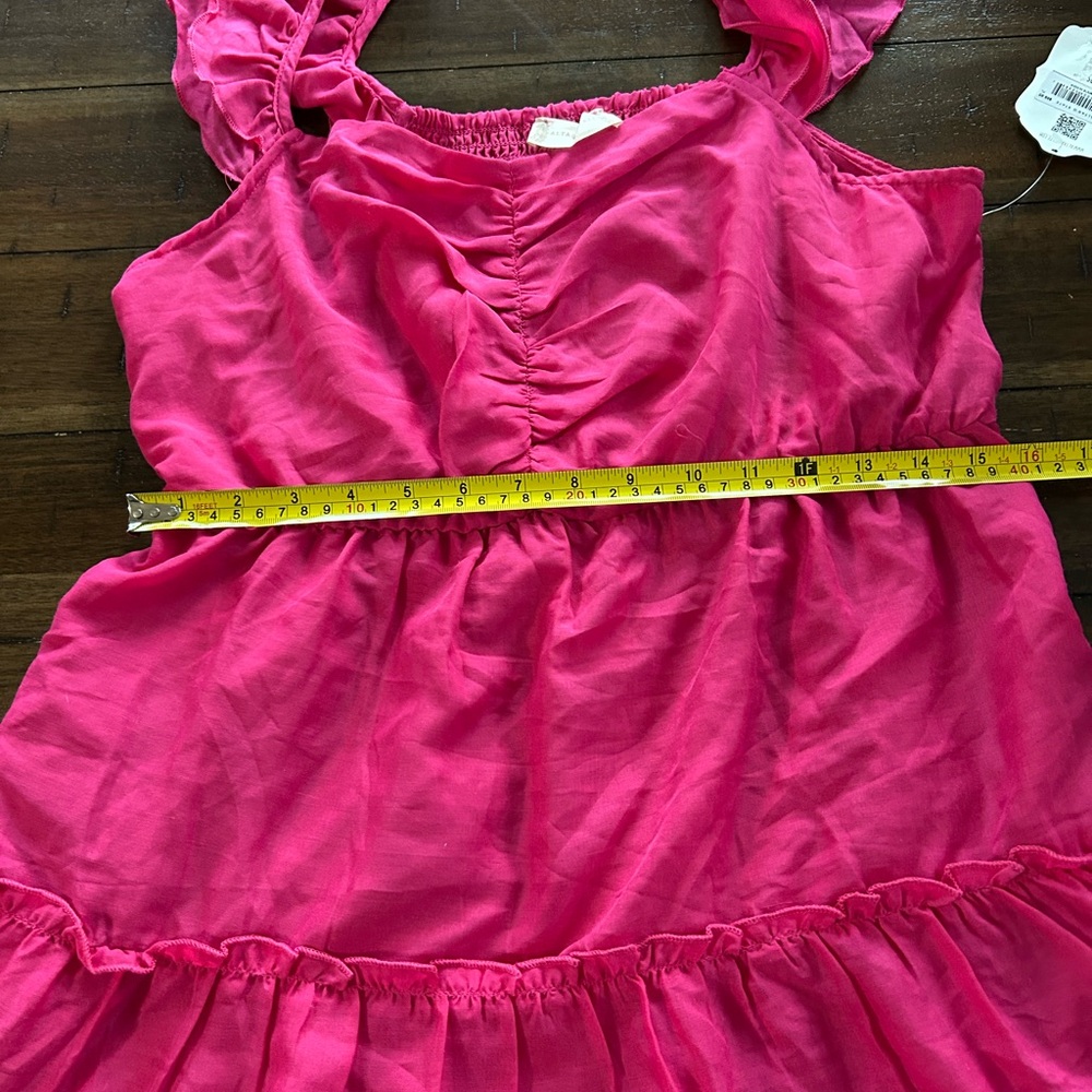 Altar'd State Fuchsia Ruffle Dress - Picture 7 of 8